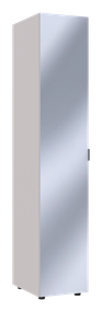 Шкаф-пенал с зеркалом Doros Гелар 39х49,5х203,4 см Кашемир (DRS-011257)