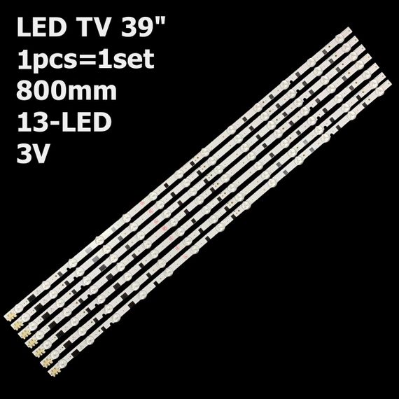 LED підсвітка Samsung TV 39" 800mm 3V 2013SVS39F REV1.9 L8/R5 D2GE-390SCA-R3, D2GE-390SCB-R3 1шт.