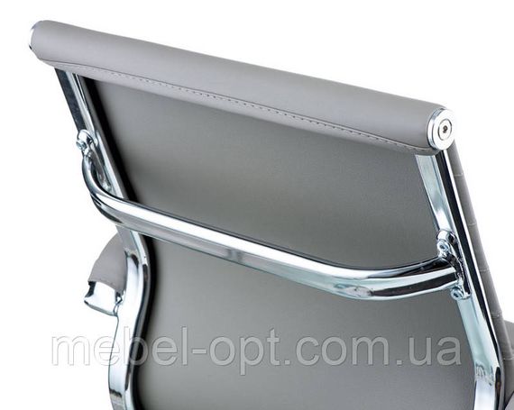 Офісне крісло Solano 5 artleather grey Tilt, репліка дизайнерського крісла Eames Style | Зображення 6