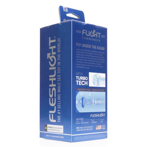 Мастурбатор Fleshlight Flight Commander, компактний розмір sexstyle | Зображення 2