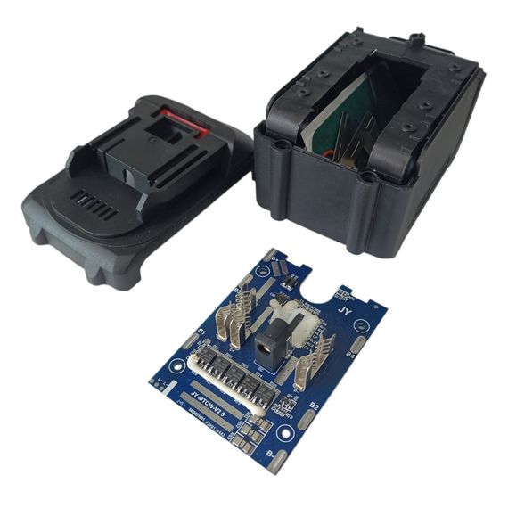 Корпус MAKITA 5S3P15*18650 5.5*2.1 для АКБ-інструменту 18V, 21V індикація | Зображення 1