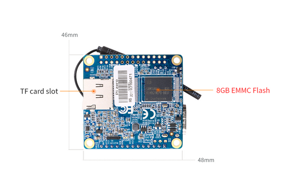 Одноплатный компьютер Orange Pi Zero Plus 2 H3 - 512MB DDR3 8ГБ Flash | Зображення 1