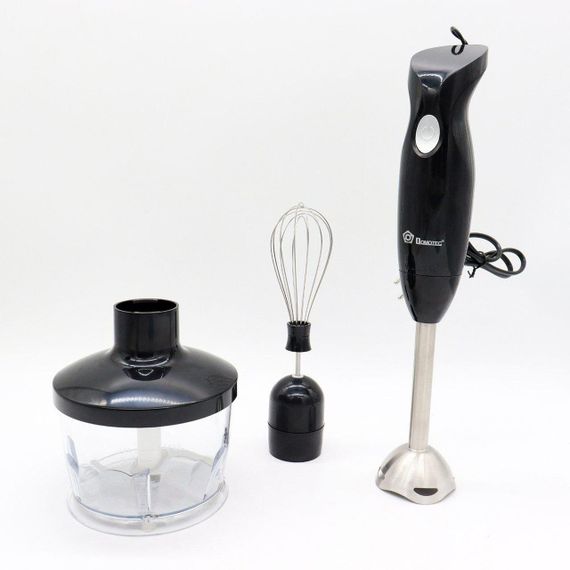 Блендер занурювальний 3в1 Domotec MS-5103, 500W / Ручний блендер-подрібнювач | Зображення 8