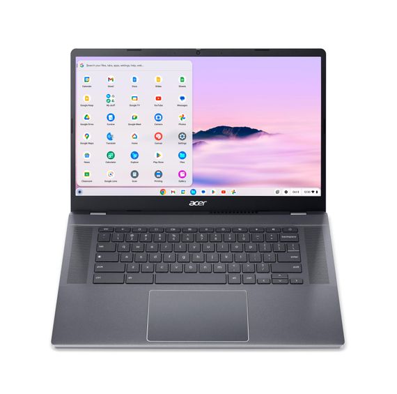 Ноутбук Acer Chromebook Plus CB515-2H 15' FHD IPS, Intel i5-1235U, 16GB, F512GB, UMA, ChromeOS, сірий (NX.KNUEU.004) | Зображення 3