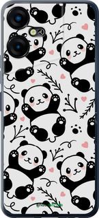 Чохол на Tecno POVA NEO 3 Панди "4318u-3140-2448"