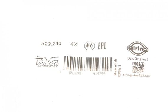 Прокладка колектора впускного Renault Kangoo 1.2 16V 01- 522.230 | Зображення 2