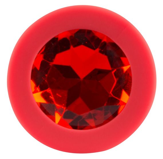 Анальна пробка  - Colorful Joy Jewel Red Plug Small | Зображення 5