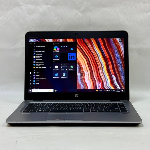 Ноутбук HP EliteBook 840 G3 / 14" (1920x1080) TN / Intel Core i7-6600U (2 (4) ядра по 2.6 - 3.4 GHz) / 16 GB DDR4 / 128 GB SSD + 500 GB HDD / Intel HD Graphics 520 / WebCam / Windows 10 Pro б/у | Зображення 1