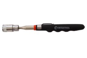 Захват магнитный Intertool - 190-810 мм x 2,25 кг с фонариком (ET-1017)