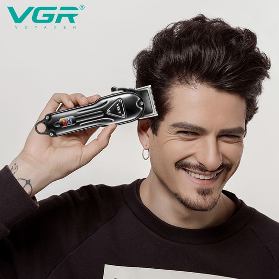 Многофункциональный триммер для стрижки волос и тела VGR V-051 Машинка для стрижки короткой NM-33 | Зображення 9