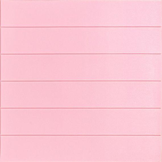 Самоклеюча 3D панель 700x700x4мм Рожеве дерево (379) SW-00001384