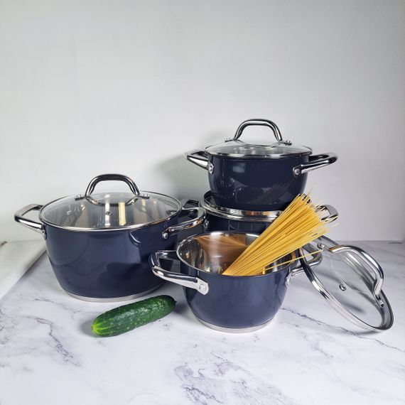 Кастрюля  CROCUS PR-2404-22 PEPPER 22*12,5см. 4,7 л. | Зображення 5