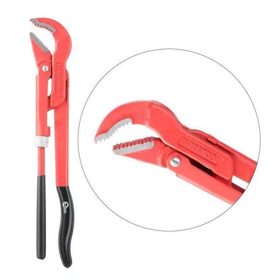 Ключ трубний, 1", 45° INTERTOOL XT-2110 | Зображення 1