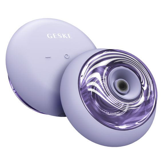 Масажер для обличчя та тіла GESKE Sonic Cool&Warm Face and Body Massager 9в1 starlight, Фіолетовий | Зображення 5
