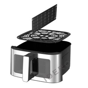 Фритюрниця з сенсорним управлінням на два тени Zepline ZP-211, 14 літрів, 4000 Вт, подвійне відділення, швидке нагрівання (46142-ZP-211_2999)