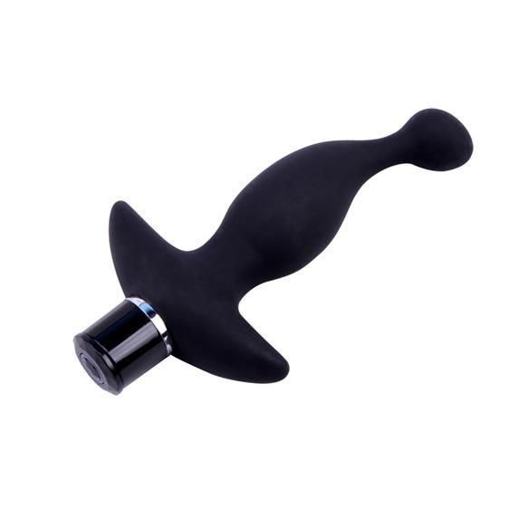 Анальна пробка - Black Mont Vibrating Vibro T1 6.1" Sex Aura | Зображення 1