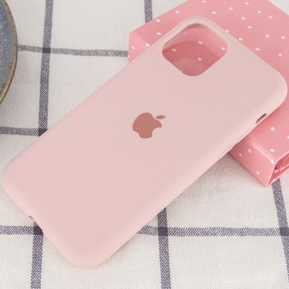 Чохол Silicone Case Full Protective (AA) для Apple iPhone 11 Pro (5.8") Рожевий / Pink Sand | Зображення 1