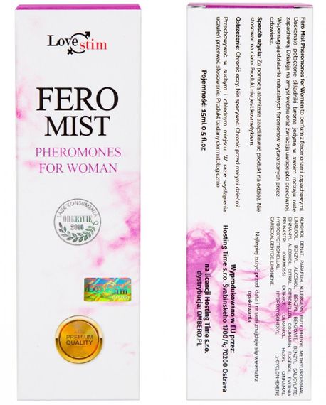 Духи з феромонами для жінок Feromist Women, 15 ml Sex Aura | Зображення 2