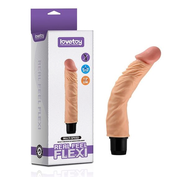 Реалістичний вібратор FLEXI (19,6) Sex Aura | Зображення 1