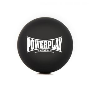 Масажний силіконовий м'яч Паверплей PP-4354 Silicone Lacrosse Ball (6.3см.) Чорний