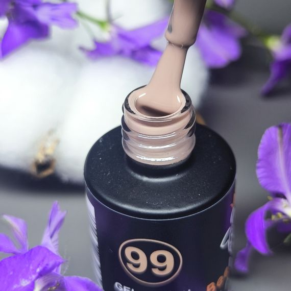 Гель-лак для нігтів Bee Nails 099 (сіро-коричневий) 8мл