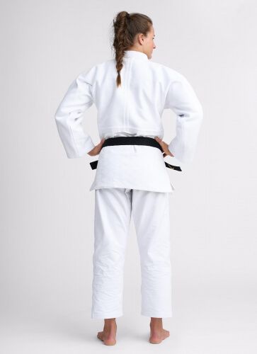 БІЛЕ ЛІЦЕНЗІЙНЕ КІМОНО ДЛЯ ДЗЮДО IPPON GEAR LEGEND 2 (APPROVED IJF) 180 Slim Fit | Зображення 5