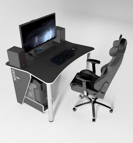 Стол геймерский ZEUS ALT-4 черныйбелый Стол геймерский ZEUS ZET-4 черныйбелый