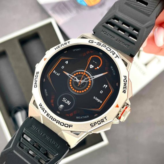 Розумний годинник Modfit Endurance Silver-Black 1077-0302 | Зображення 1