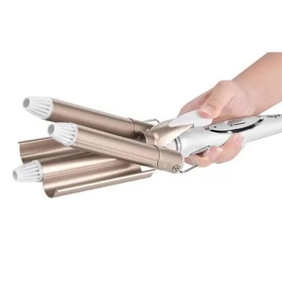 Потрійна плойка PRO-28S Золота