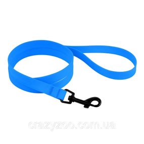 Поводок для собак BronzeDog Activе водоотталкивающий голубой 25 мм L 2562/6132/T