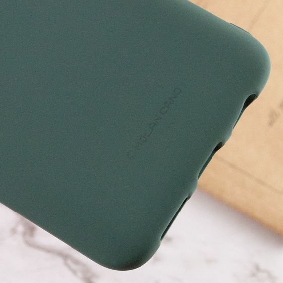 TPU чехол Molan Cano Smooth для Xiaomi Redmi Note 10 / Note 10s Зелений | Зображення 3