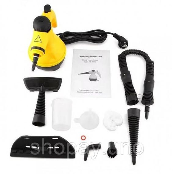 Пароочиститель с функцией отпаривателя Steam Cleaner Pro 1000 Вт 6 насадок | Зображення 8