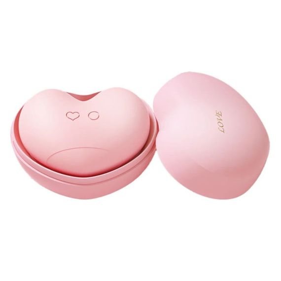 Клиторальный вакуумный стимулятор с язычком BeYourLover Heart в форме сердца, розовый sexstyle | Зображення 11