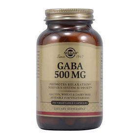 Аминокомплекс Solgar GABA 500 mg 100 Veg Caps
