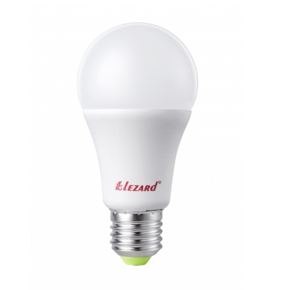 Лампа A60 7W E27 4200К 220V LED GLOB Лезард