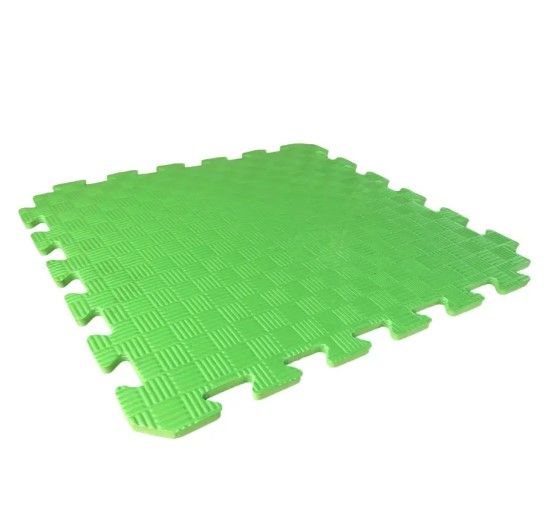 Мат-пазл (ластівчин хвіст) Sanstore EVA 50 x 50 x 1 см зелений 2172759216 | Зображення 2