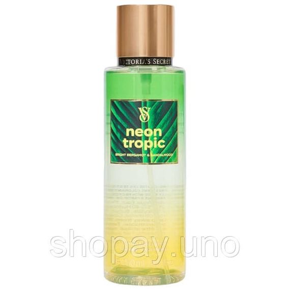 Парфумований спрей для літнього використання Neon Tropic 250мл original, Спрей для тіла стійкий FY-96 | Зображення 3