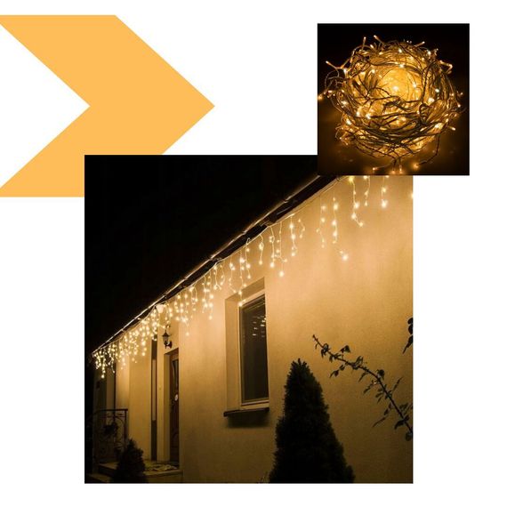 Гірлянда Xmas LED 120 Синя бахрома XPRO 5М (47670-3937_675) | Зображення 1