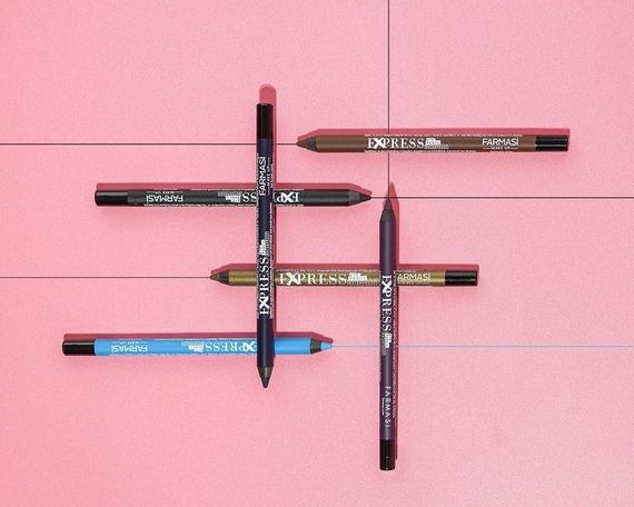 Водостійкий олівець для очей Farmasi Exspress 06 Блакитний 1 г | Зображення 9