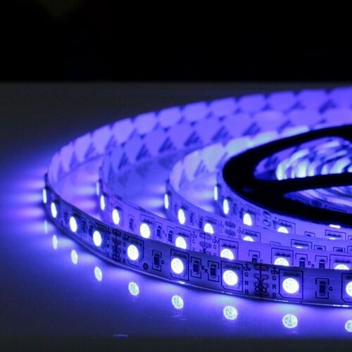 Светодиодная лента OEM ST-12-5050-60-RGB-20, негерметичная, 1м | Зображення 2