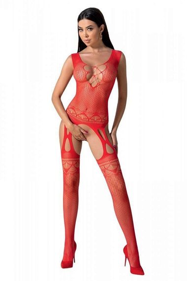 Бодистокинг Passion BS099 Красный One Size