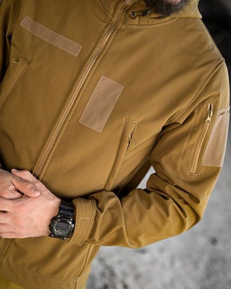 Тактична куртка софтшел masad кайот ВТ76570 | Зображення 4