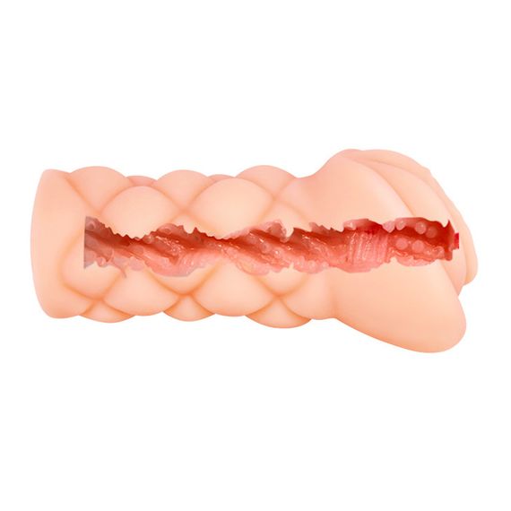 Мастурбатор вагіна Crazy Bull Michelle з вібрацією, 15.5 см sexstyle | Зображення 4