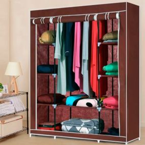 Портативный тканевый шкаф органайзер Storage Wardrobe 88130 8 полок