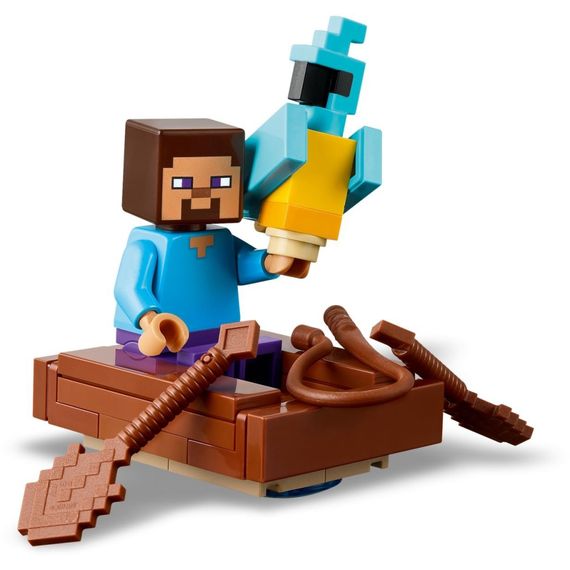 Конструктор LEGO Minecraft Будинок із вибухівки в джунглях (21275) | Зображення 6