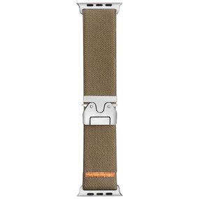 Ремінець Nylon New Design для Apple Watch 38/40/41/42mm(ser.10) Biege Brown