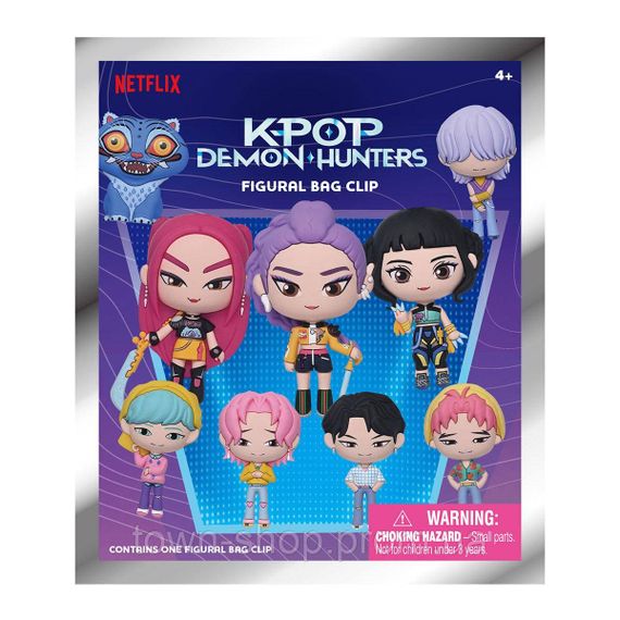 Игровая фигурка на клипсе Monogram серии Кейпоп-охотницы на демонов S1 (в асс.)