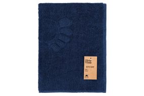 Килимок ARDESTO  для ніг махровий Benefit, 50х70см, 100% бавовна, темно-синій (ART2457DB)