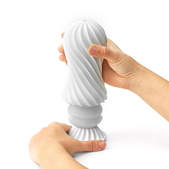 Мастурбатор Tenga FLEX Silky White | Зображення 9