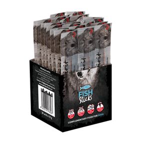 Ласощі для собак Alpha Spirit Fish Sticks for Dogs з рибою 30 шт х 10 гр